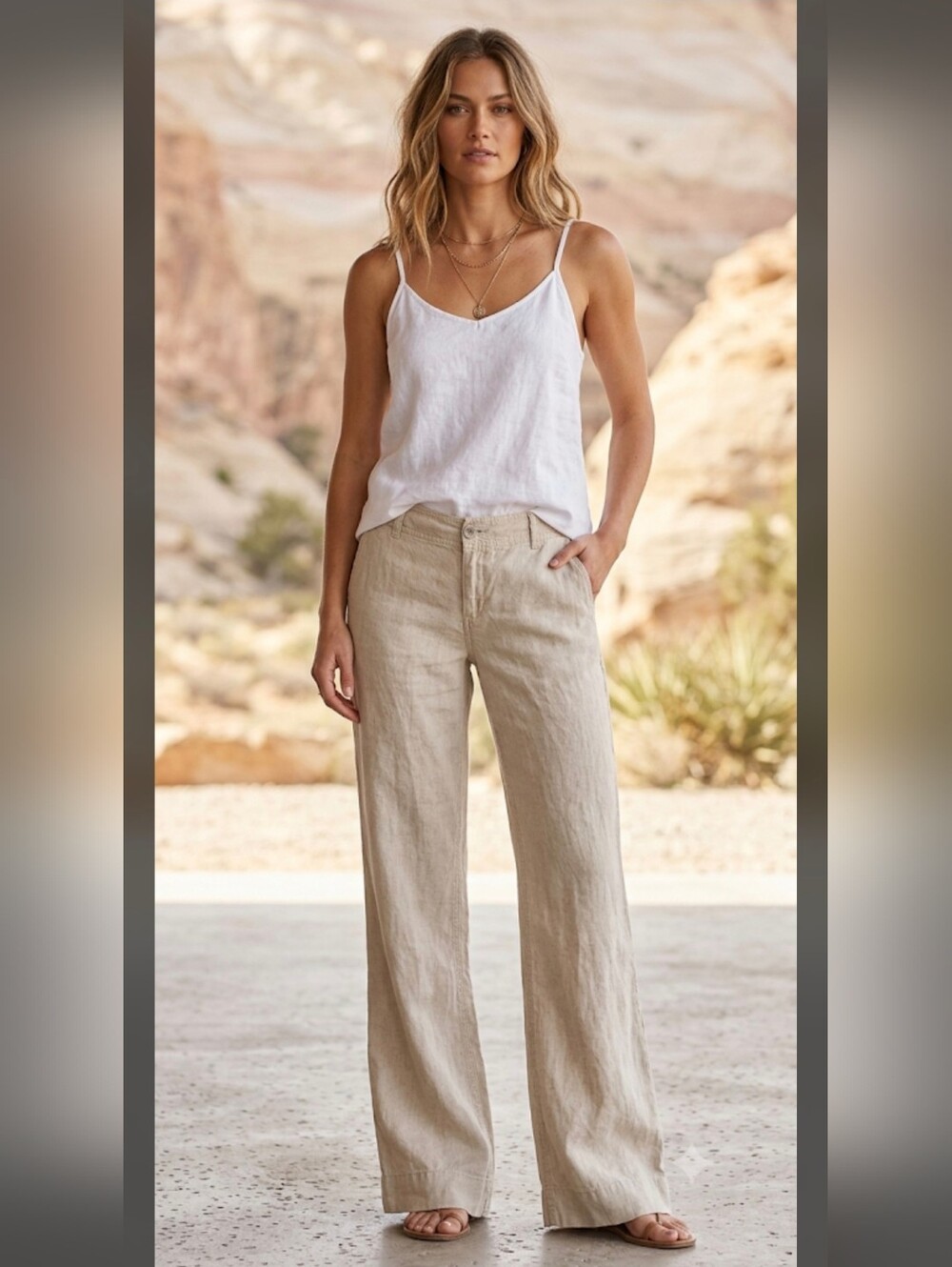 Mossimo Linen Chino  Pants